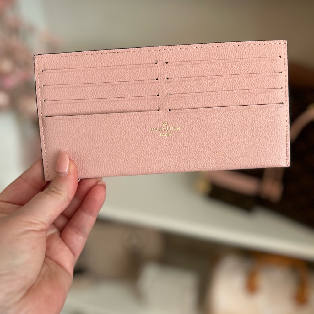 Pink Slim Card Holder Wallet - super cute!!